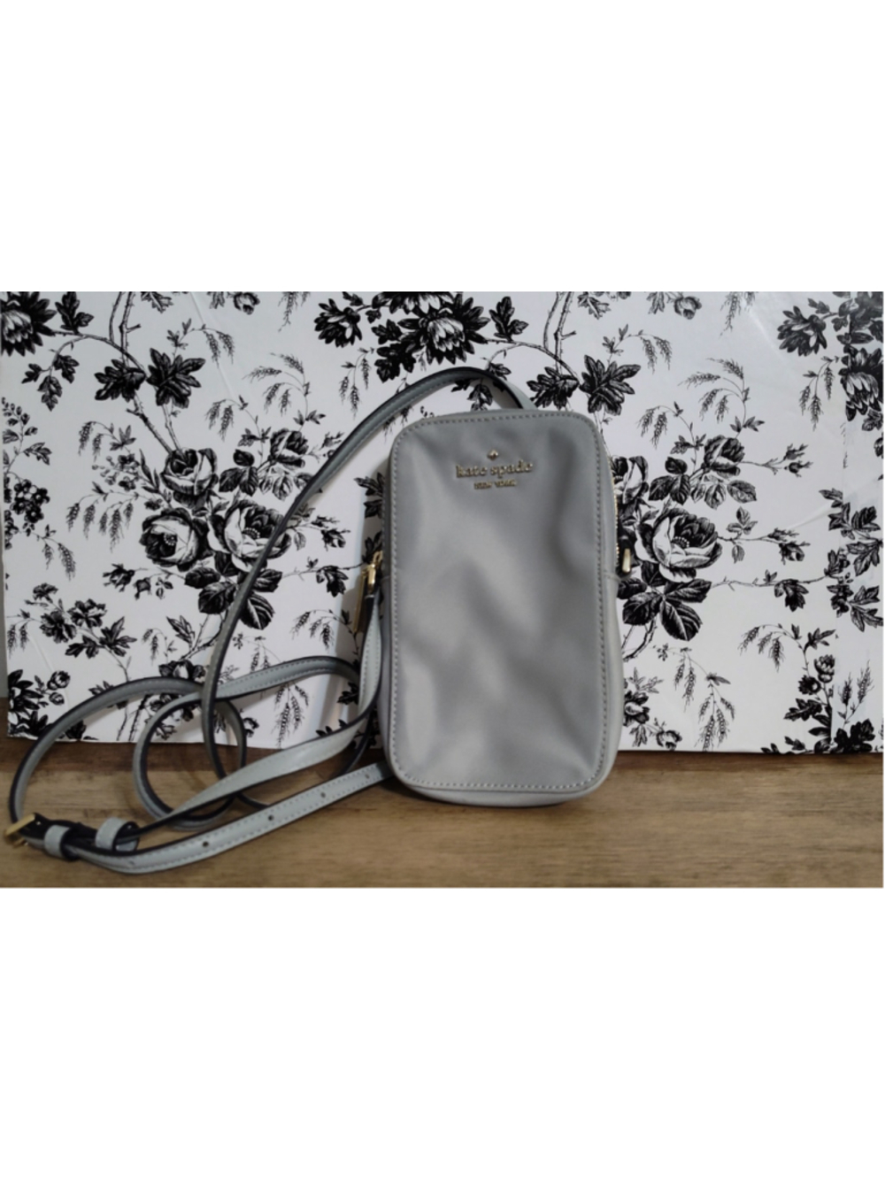 Women's Kate Spade Crossbody Bag One Size Grey Gold